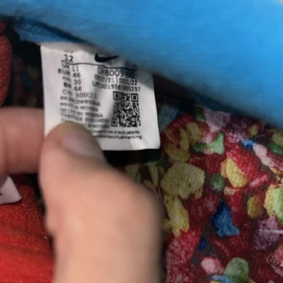 Nike dunks fruity pebbles worn very few times in good condition - Picture 5 of 8